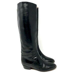 Francesca Martelli Russell Bromley Womens High Riding Boots Black Leather 8 / 38